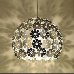 Plafonnier en cristal à tête unique, forme boule de fleur de prunier, couleur moderne
