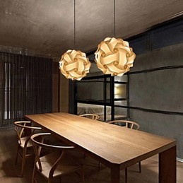 Lampe suspendue moderne à faire soi-même, 25 cm