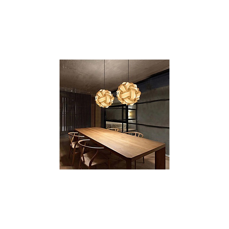Lampe suspendue moderne à faire soi-même, 25 cm