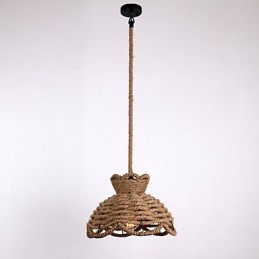 Suspensions Mini Style Moderne Contemporain Country Éclairage Corde