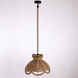 Suspensions Mini Style Moderne Contemporain Country Éclairage Corde