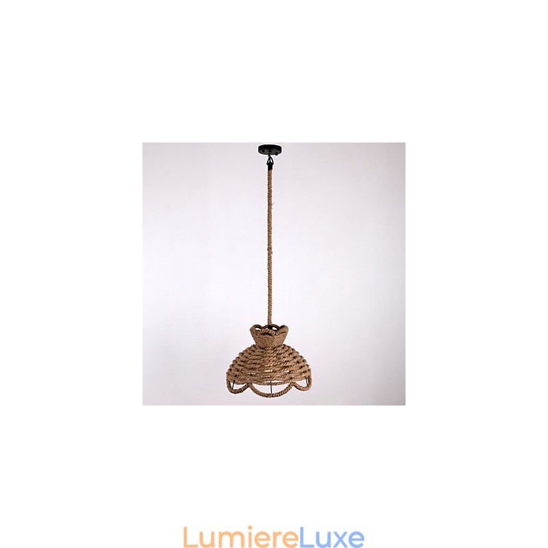 Suspensions Mini Style Moderne Contemporain Country Éclairage Corde