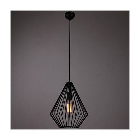 Mini lampe suspendue diamants 1 lumière, traitement de peinture Mini lampe suspendue diamants 1 lumière, traitement de peinture