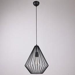 Mini lampe suspendue diamants 1 lumière, traitement de peinture