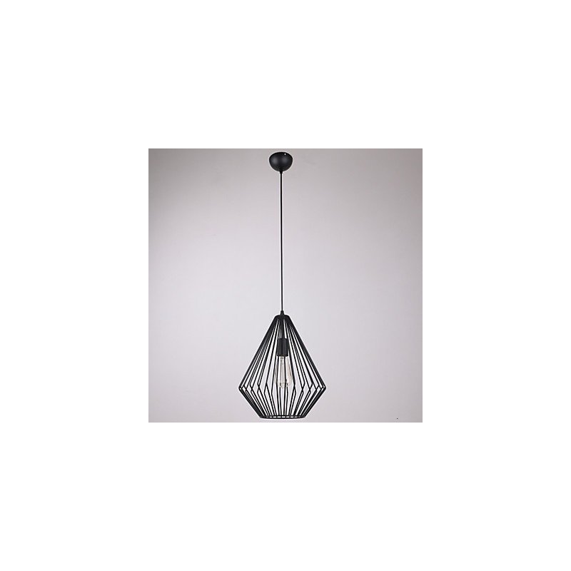 Mini lampe suspendue diamants 1 lumière, traitement de peinture