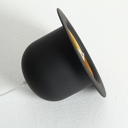 Lampe de dôme créative à la mode, style rural, chapeau de cérémonie britannique européen