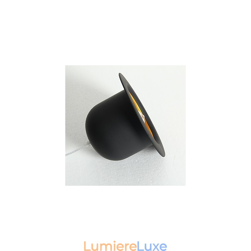 Lampe de dôme créative à la mode, style rural, chapeau de cérémonie britannique européen