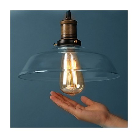 Suspension moderne en verre, lampes suspendues simples, lampe suspendue de café Suspension moderne en verre, lampes suspendues simples, lampe suspendue de café
