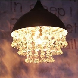 Lustre en fer minimaliste américain rétro en forme de pomme à une tête