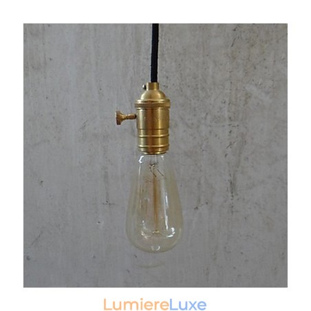 Suspension traditionnelle classique vintage en laiton Suspension traditionnelle classique vintage en laiton