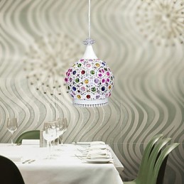 Lampes suspendues de style moderne en cristal