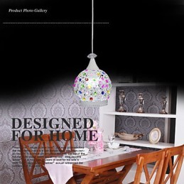 Lampes suspendues de style moderne en cristal