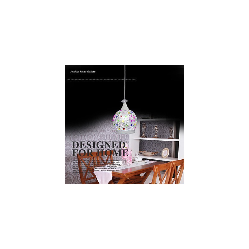 Lampes suspendues de style moderne en cristal