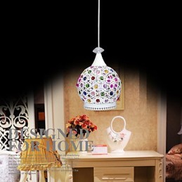 Lampes suspendues de style moderne en cristal