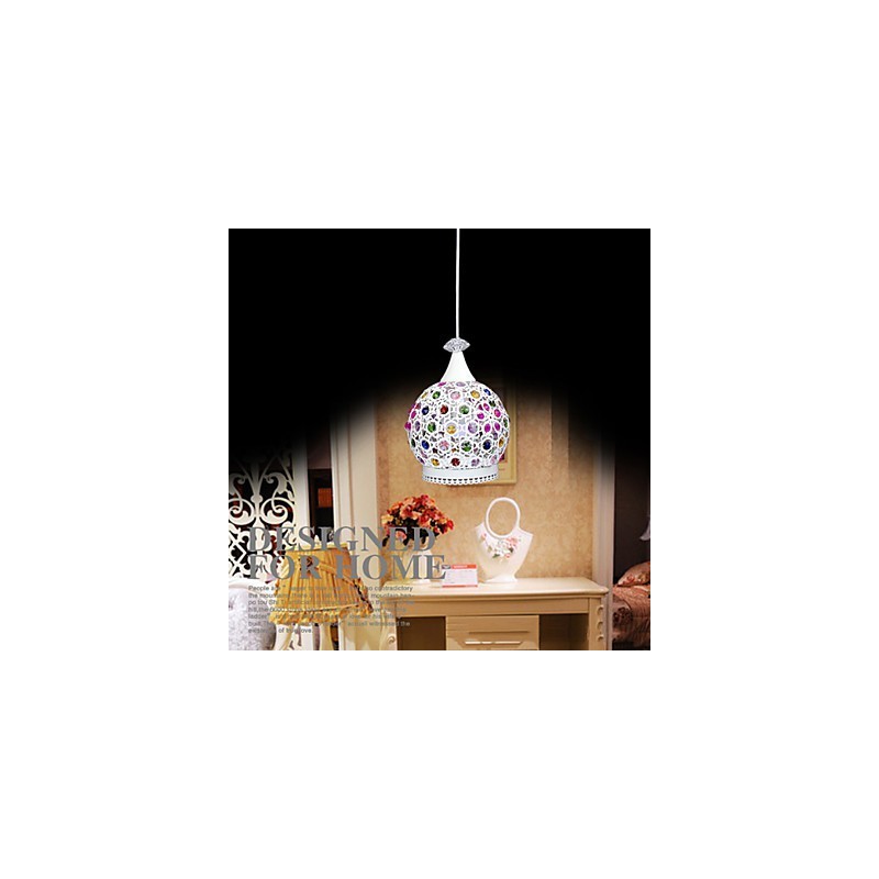 Lampes suspendues de style moderne en cristal