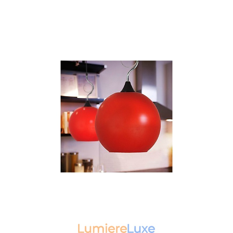 Lustre en verre coloré simple et tendance