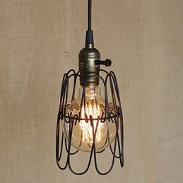 Lustre industriel rétro déformé d'Americange