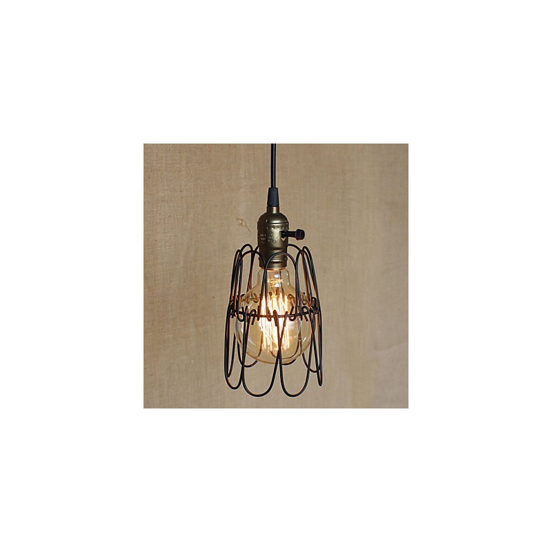 Lustre industriel rétro déformé d'Americange