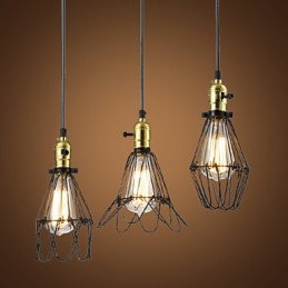 Suspension traditionnelle classique vintage rétro country