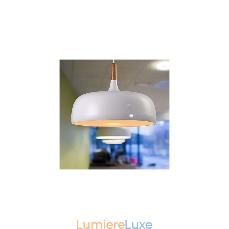 Suspension en métal de style campagnard contemporain moderne