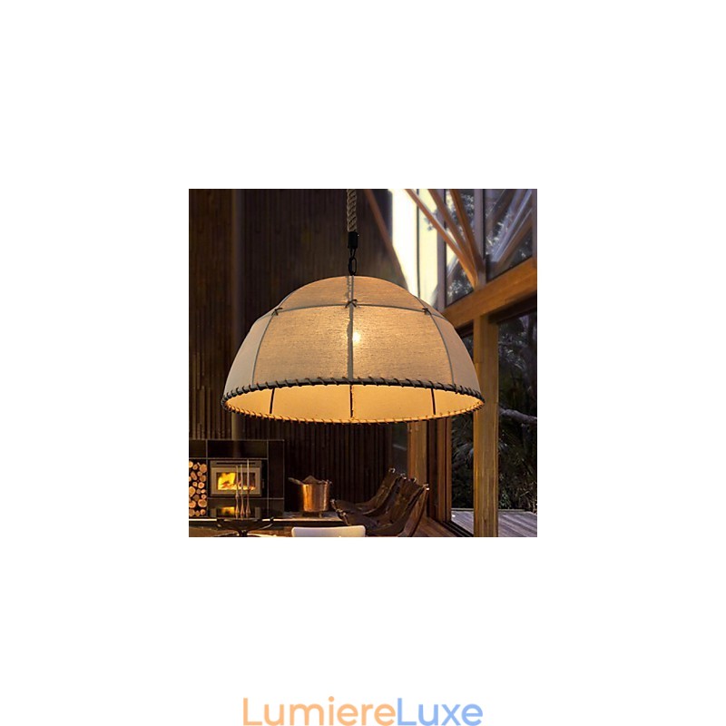 Lampe suspendue industrielle style loft 35 cm, style simple et créatif, style country américain