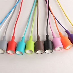 Lustre créatif en silicone en forme de dragon arc-en-ciel