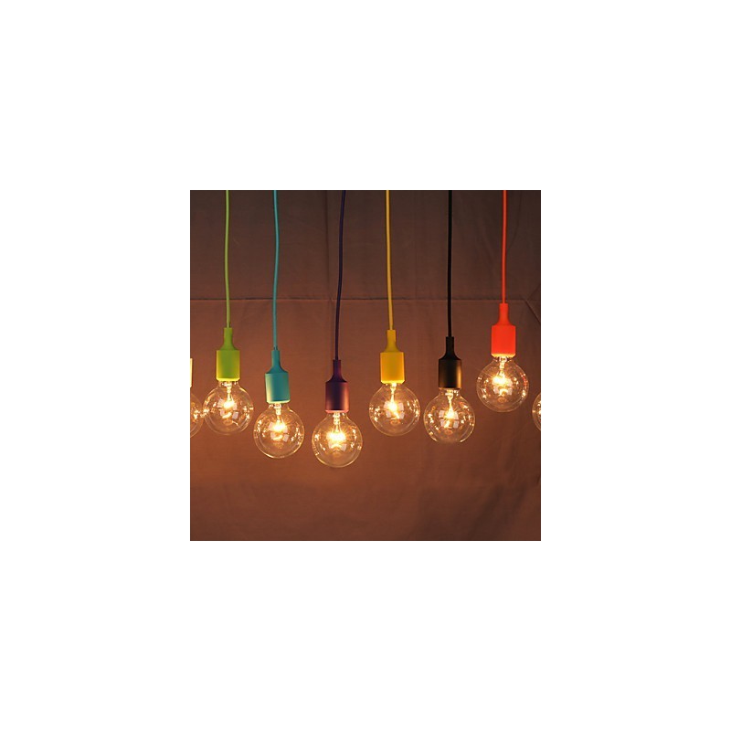 Lustre créatif en silicone en forme de dragon arc-en-ciel