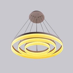 Suspension moderne en acrylique blanc 130 W, offre spéciale