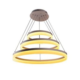 Suspension moderne en acrylique blanc 130 W, offre spéciale