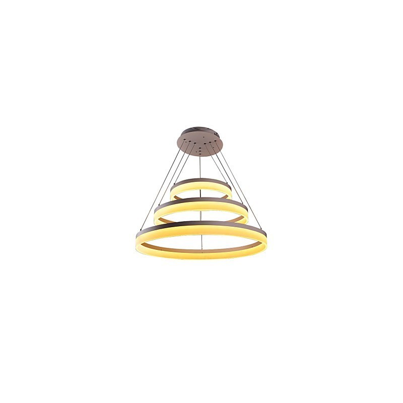 Suspension moderne en acrylique blanc 130 W, offre spéciale
