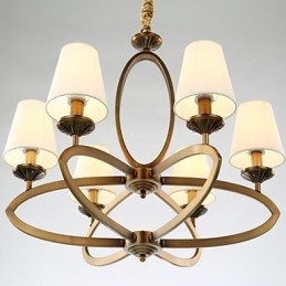 Lustre en métal galvanisé de style mini vintage rustique Lodge