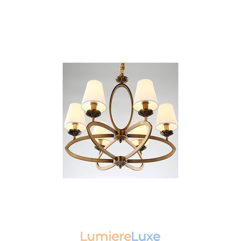 Lustre en métal galvanisé de style mini vintage rustique Lodge