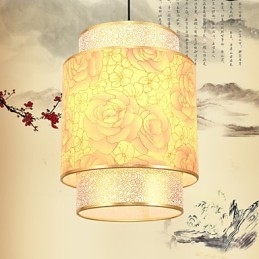 Lustre à une tête pour repas, petite lampe à suspension Archaizes Teahouse
