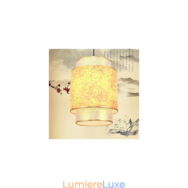 Lustre à une tête pour repas, petite lampe à suspension Archaizes Teahouse