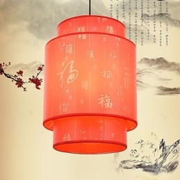 Lustre à une tête pour repas, petite lampe à suspension Archaizes Teahouse