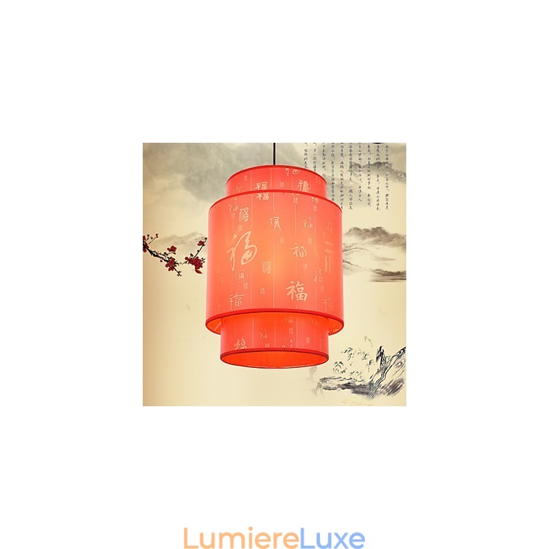 Lustre à une tête pour repas, petite lampe à suspension Archaizes Teahouse