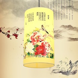 Lustre à une tête pour repas, petite lampe à suspension Archaizes Teahouse
