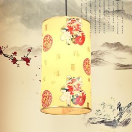 Lustre à une tête pour repas, petite lampe à suspension Archaizes Teahouse