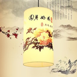 Lustre à une tête pour repas, petite lampe à suspension Archaizes Teahouse