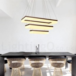Suspension intelligente Wi-Fi à intensité variable, 3 niveaux, style contemporain moderne