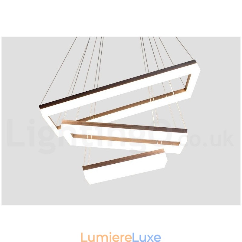Suspension intelligente Wi-Fi à intensité variable, 3 niveaux, style contemporain moderne