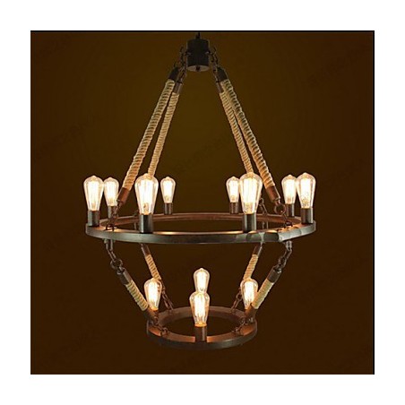 Lampe industrielle américaine Windge Hemp 12, style rétro européen Lampe industrielle américaine Windge Hemp 12, style rétro européen