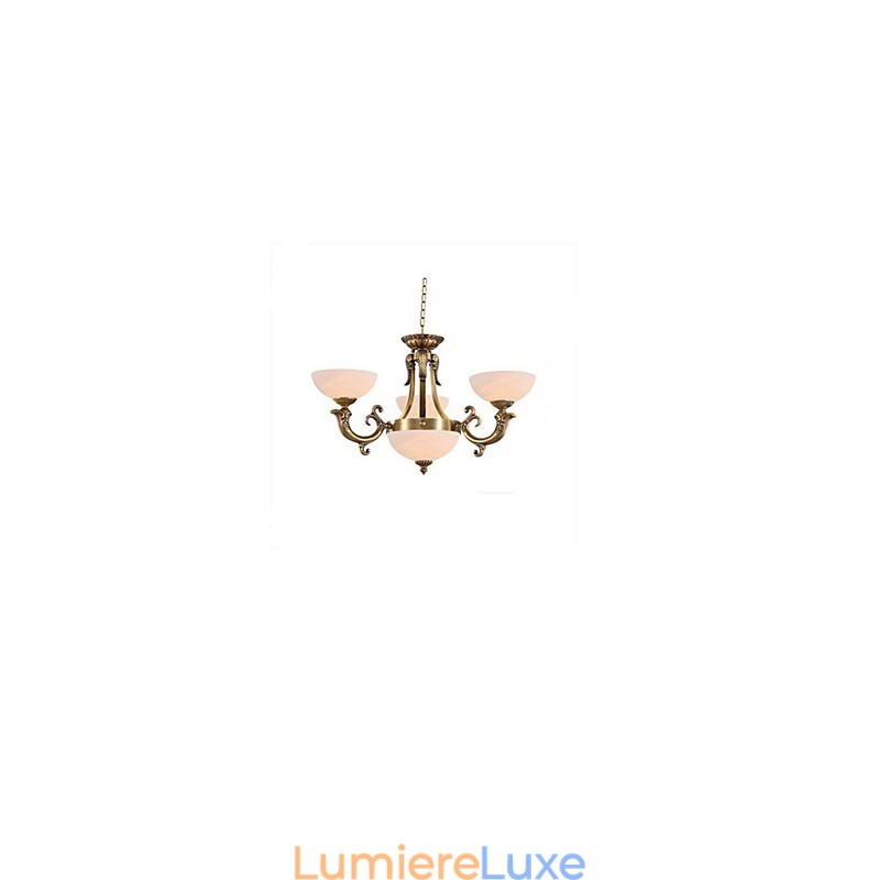 Lampe en cuivre Jane Marble Lighting Art