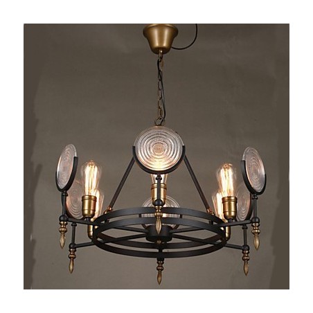Lustre rétro vintage 6A Lustre rétro vintage 6A