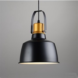 Lampes suspendues rétro en métal pour café