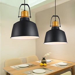 Lampes suspendues rétro en métal pour café