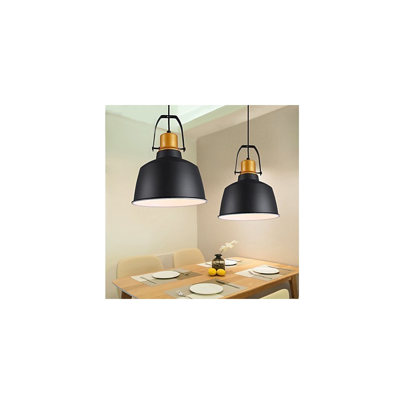 Lampes suspendues rétro en métal pour café