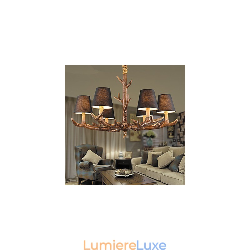 Lustre Suspension Vintage Résine
