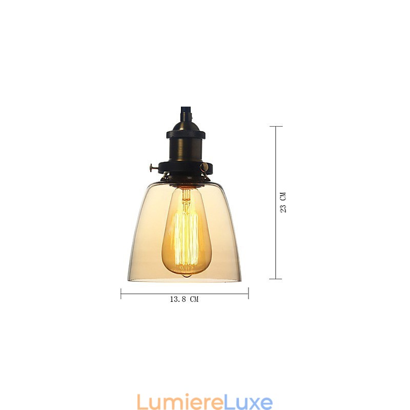 Suspensions Traditionnelles Classiques Vintage Rétro Country Globe