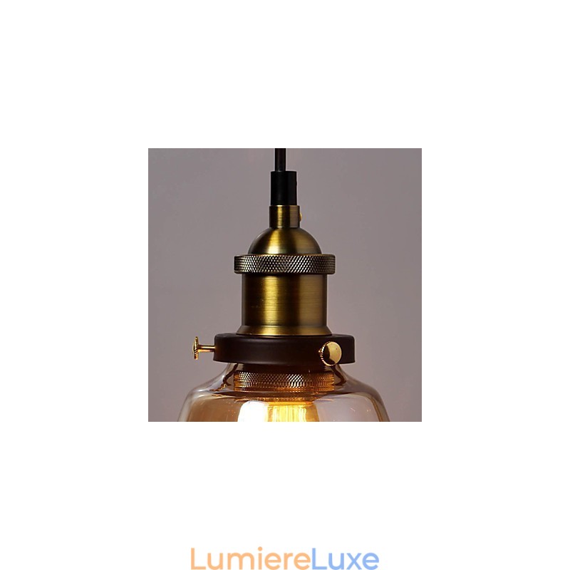 Suspensions Traditionnelles Classiques Vintage Rétro Country Globe